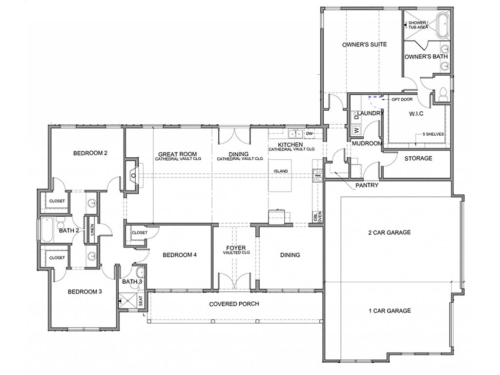 Preston home floor plan